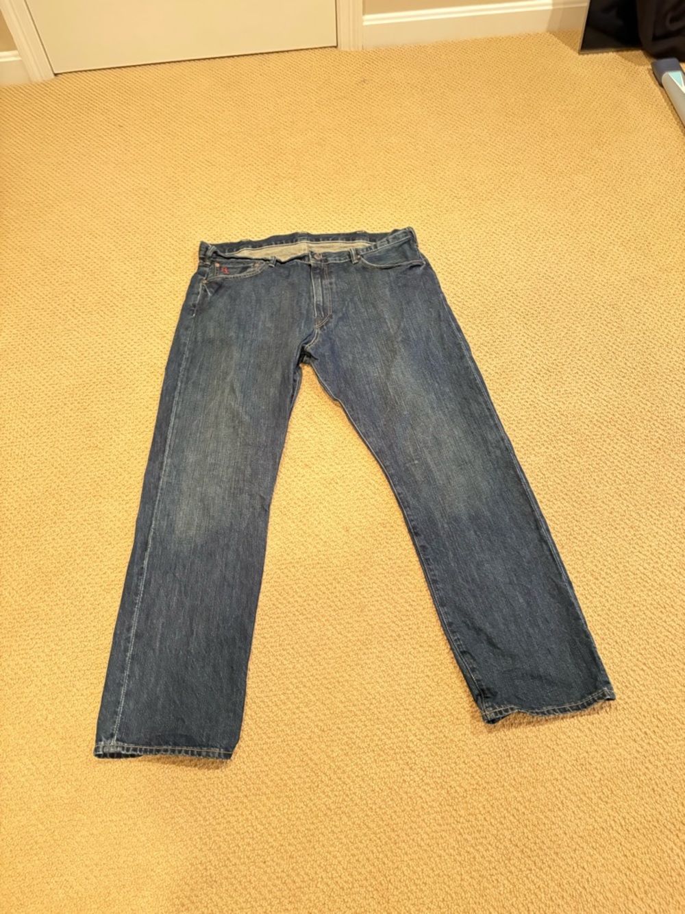 Polo by Ralph Lauren Straight-Leg Dark Blue Jeans